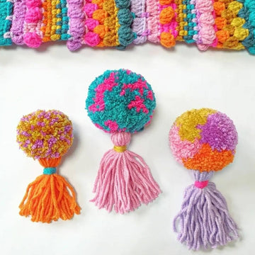 Bright Bobbles Stocking