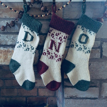 Monogrammed Christmas Stockings