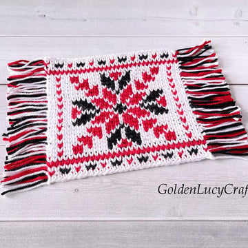 Crochet Ukrainian Coaster