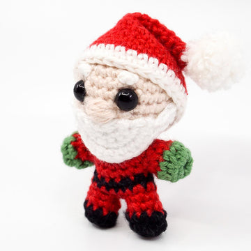 Mini Noso Santa Claus Crochet Pattern