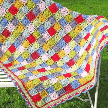 Pixie Squares Blanket