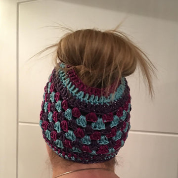 Granny's Messy Bun Hat