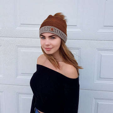 Camel Stitch Mini Slouch