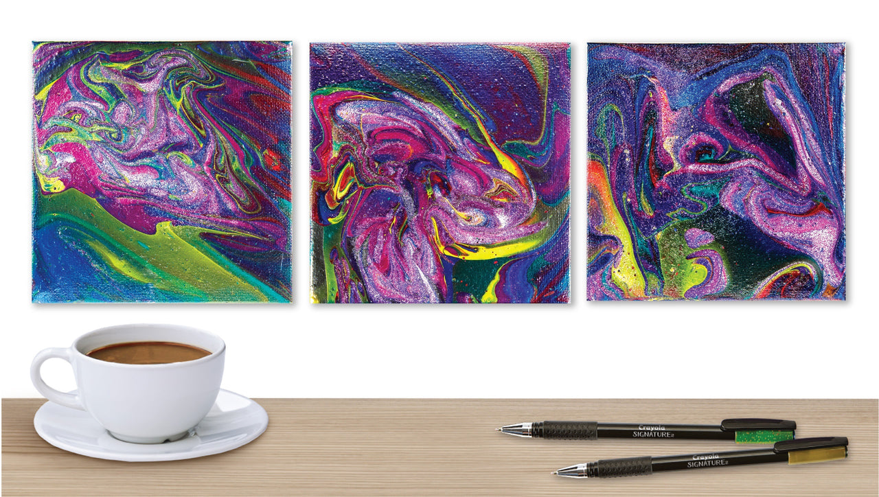 Crayola Paint Pour Canvas Art - 604055