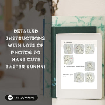 Easter Bunny Macrame Pattern