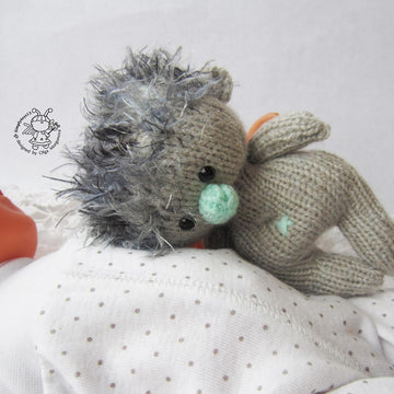 Toy for sleep. Hedgehog for small babies