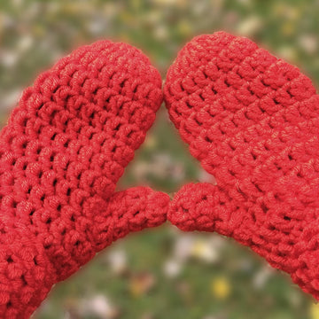 K.I.S.S. Crochet Mittens