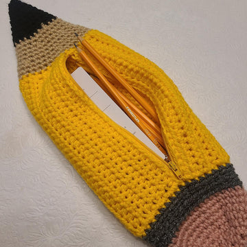 Pencil shaped pencil case
