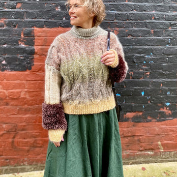 Crazy Cables Pullover