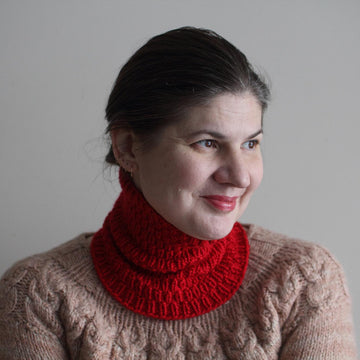Peregrine Cowl for Worsted yarn