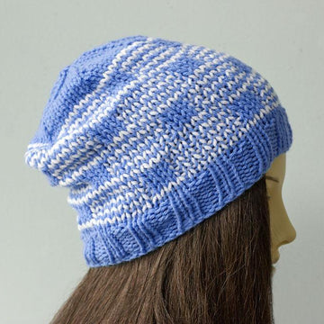 Mosaic Knitting Hat and Cowl