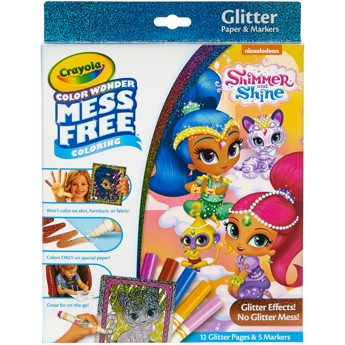 Crayola Color Wonder Glitter Set - Shimmer & Shine