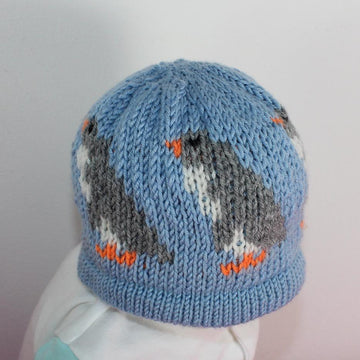 Baby Penguin Ski Beanie Hat Circular