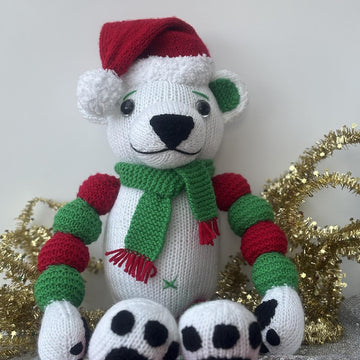 Christmas Polar Bear Toy