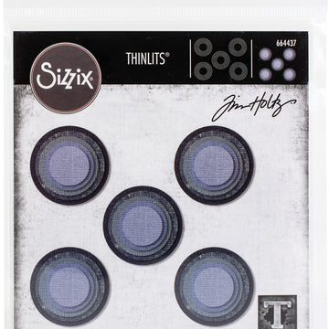 Sizzix Thinlits Dies By Tim Holtz - Stacked Circles