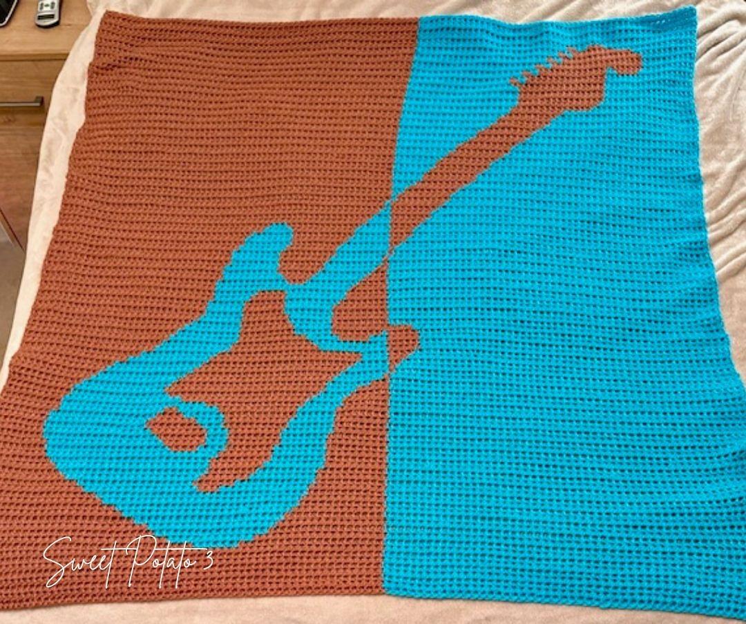 Electric Guitar Blanket