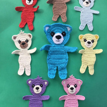 Adult Teddy Bear Appliqué