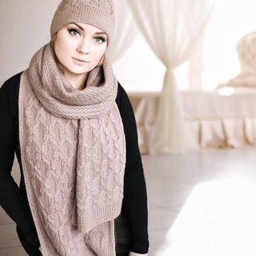 Carl & Clara Scarf - knitting pattern