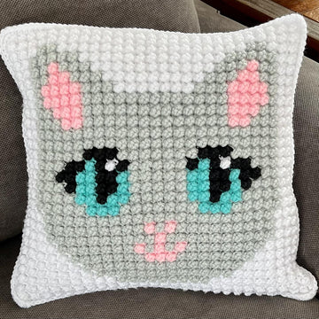 Kitty Bobble Pillow