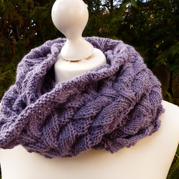 Gestrickter Loop Pauline