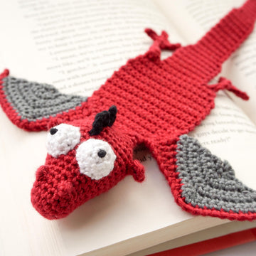 Dragon Bookmark Crochet Pattern