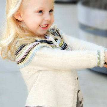 Playful Stripes Cardigan