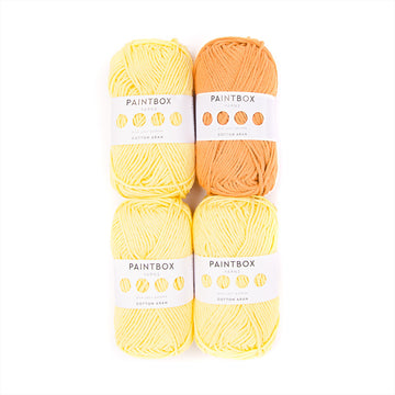 Paintbox Yarns Daisy The Chick - Paintbox Yarns Cotton Aran 4 Ball Color Pack