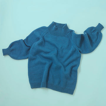 Simple Soho Sweater - Free Jumper Knitting Pattern for Women in Paintbox Yarns Simply Aran