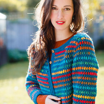 Jessica Vintage Granny Cluster Cardigan