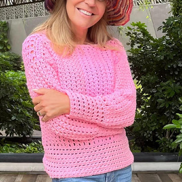 Tickled Pink Sweater