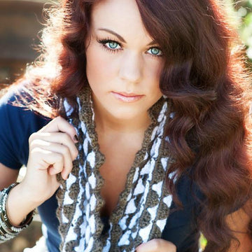 Mountain Lace Infinity Scarf