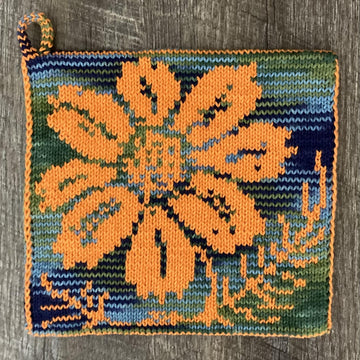 Cosmos Potholder