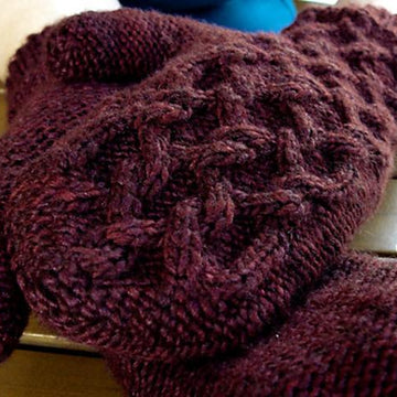 Morgandy Mittens