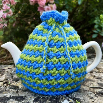 Cornflower 2 Cup Teapot Cosy Knitting Pattern