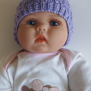 Libby - babies lace stitch hat