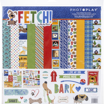 Photoplay Paper PhotoPlay Collection Pack 12"X12" - Fetch