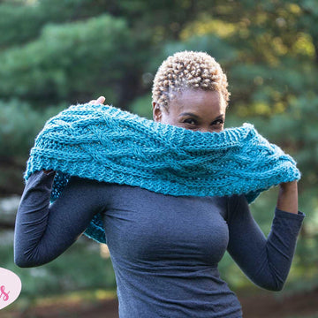Cozy Cabled Cowl