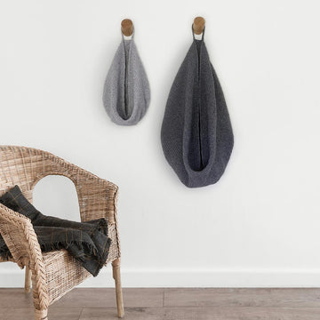 Slouchy Hanging Baskets