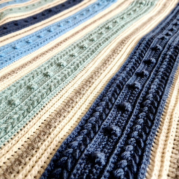Coastal Snuggles Baby Blanket