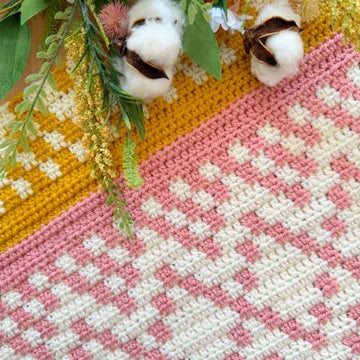 Diamond Mosaic Blanket