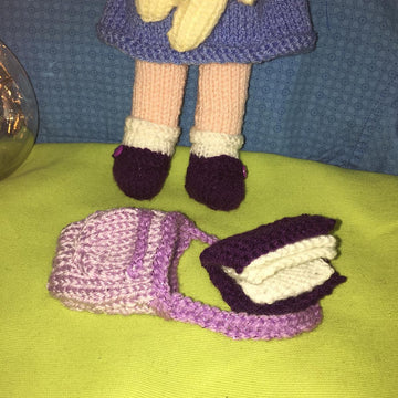 Molly the bookworm, and Bear
