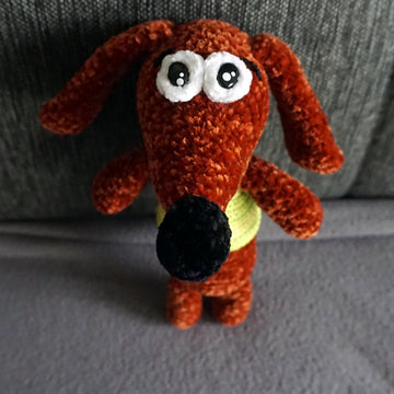 Häkelanleitung Hund Tommy