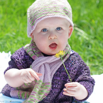 Otago hat and keyhole scarf