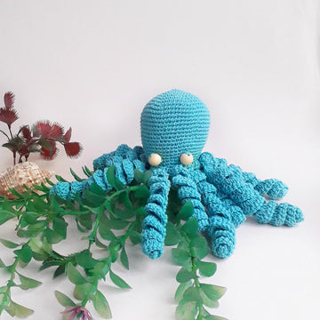 Оctopus rattle teether