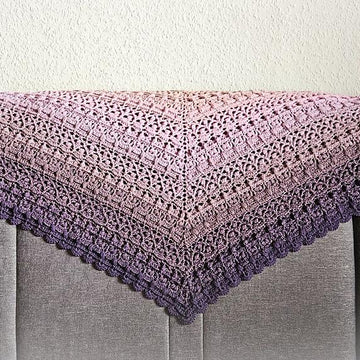 Flat Triangular Scarf "Despina"