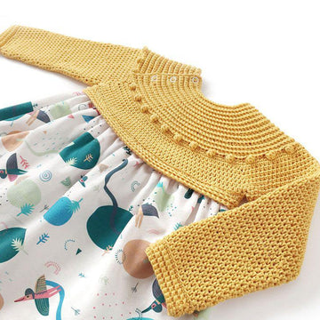 Size 1-3 months -  Prehistoric Bodice/Sweater