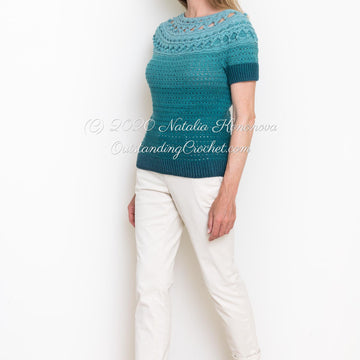 Coquette Yoke Top
