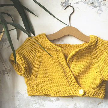 Boxy Vintage Cardigan (and bonus cropped wraparound)