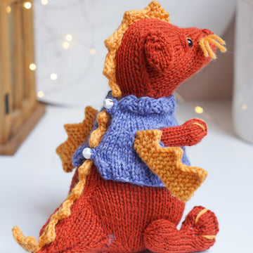 Knitting pattern: Dragon's Sweater
