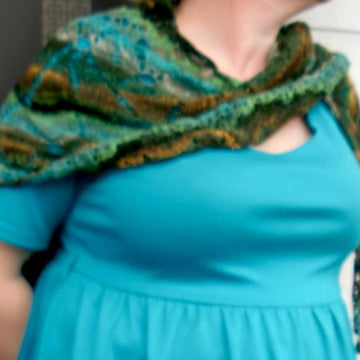 Spring Leaf scarf